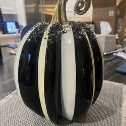 Mackenzie Childs Halloween Pumpkin
