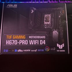 H670-PRO WiFi D4 Motherboards TUF gaming 