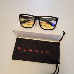 Gunnar Intercept Onyx Square Gaming/Computer Glasses - Brand New