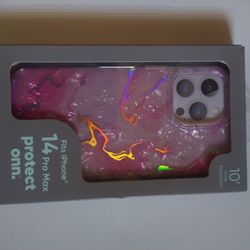 ✨ NEW Glitter Marble Case for iPhone 14 Pro Max – 10ft Drop Protection – $5 Only!