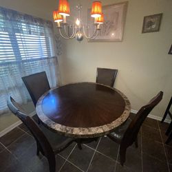 Large Table Set w/Chairs Included !