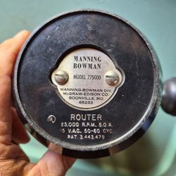 Manning Bowman Router 