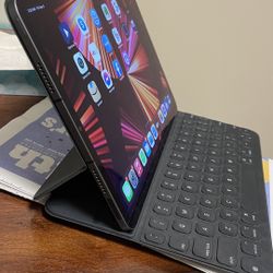 iPad Pro 11, 3rd gen,  Wi-Fi+Cellular 128gb With Keyboard Folio 