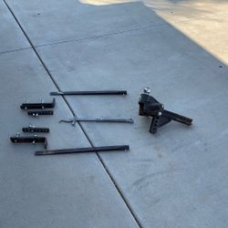 Blue Ox TrackPro Weight Distribution w/ Sway Control - 7-Hole Shank - 10K GTW, 1K TW