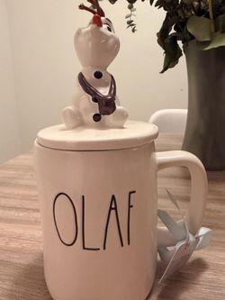 Frozen Disney Olaf coffee mug cup