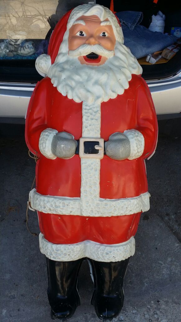 5 FEET TALL POLK BROTHERS SANTA CLAUS $40