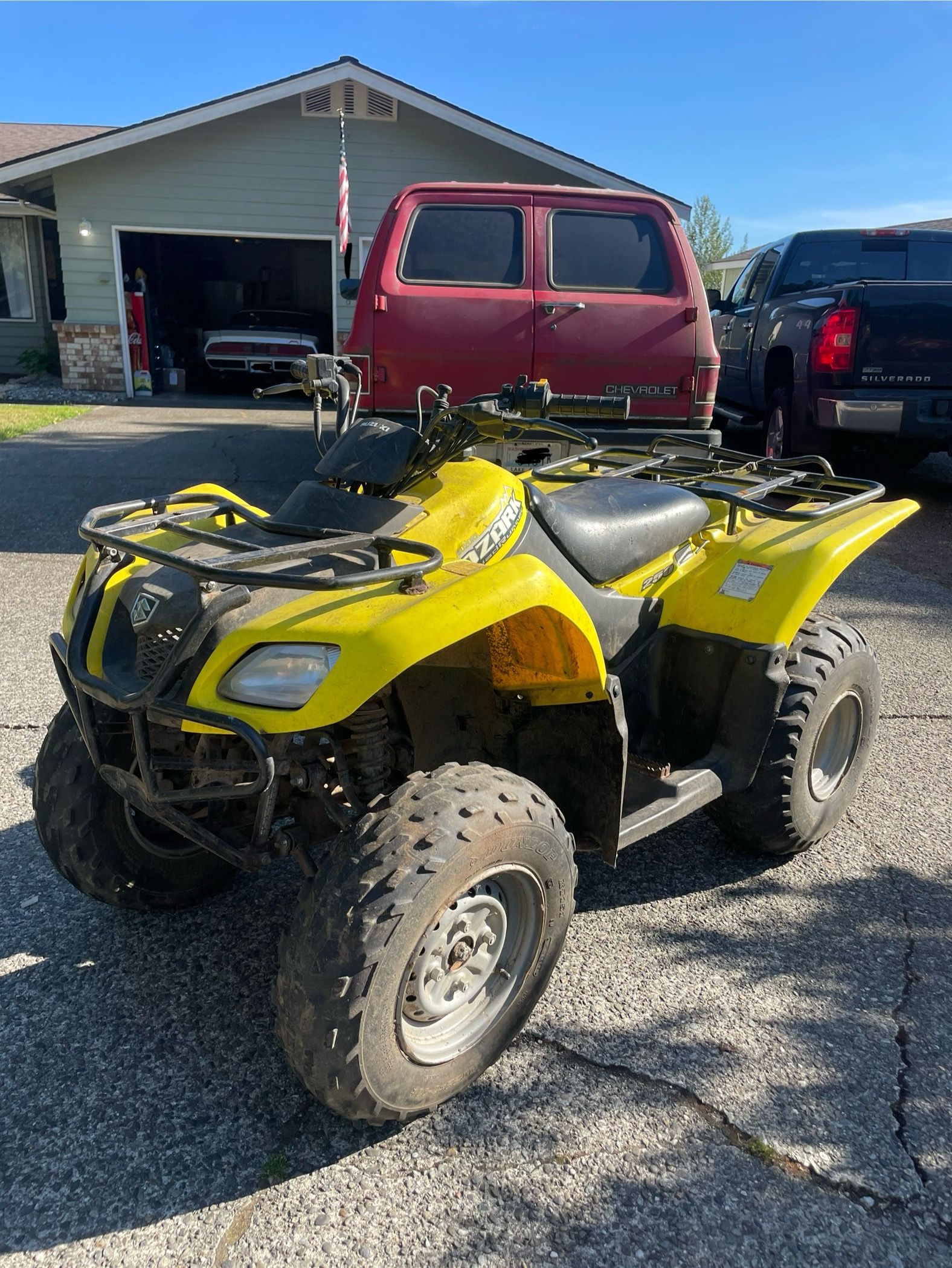 Suzuki 250 Quad