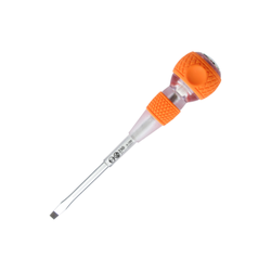 VESSEL Ball Grip Tang-Thru Screwdriver W/ceramic Ball For Slotted Screws