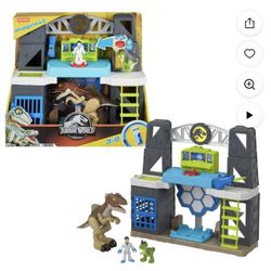 Jurassic World Scan & Go Dino Playset