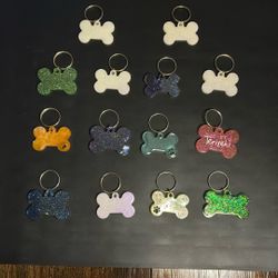 Bones Dog Tags