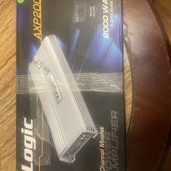 Logic Power ( AXP 2002 ) * Brand New * Amplifier 2000 Watts  W / Remote Included 