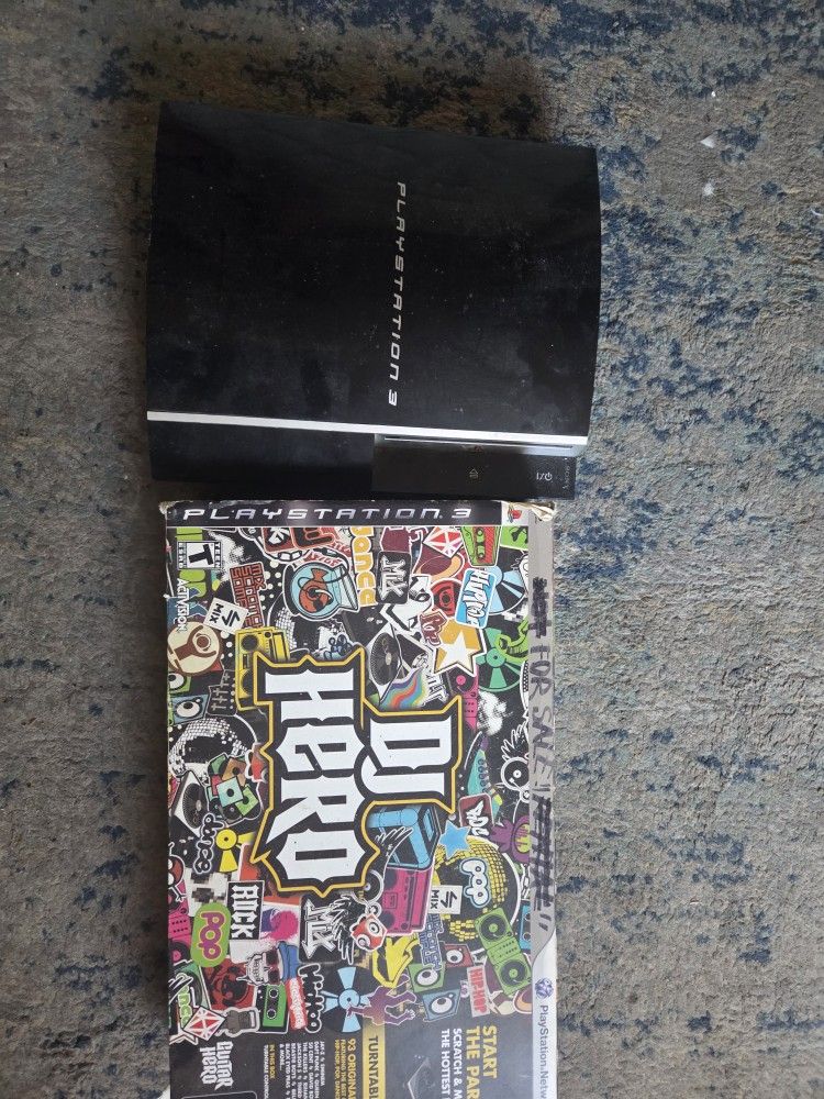 Play Station 3  + DJ HERO 