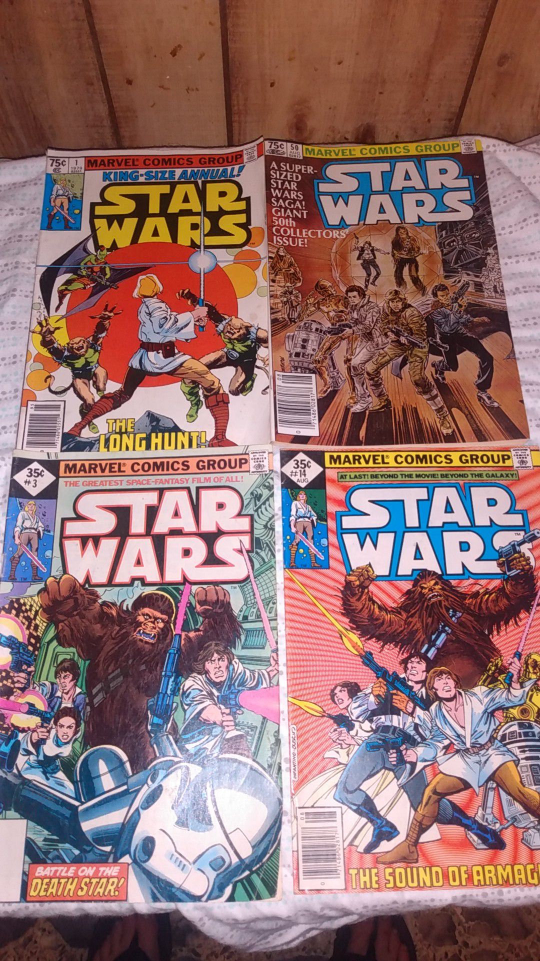 1977-81 Star Wars Comic lot of 4