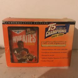 Walter Peyton 1986 Wheaties
