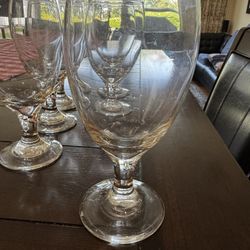 Set Of 6 Glass goblets
