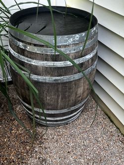 Full Size Oak Wine Barrel