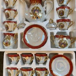 European porcelain “Madonna” coffee set for 12 persons