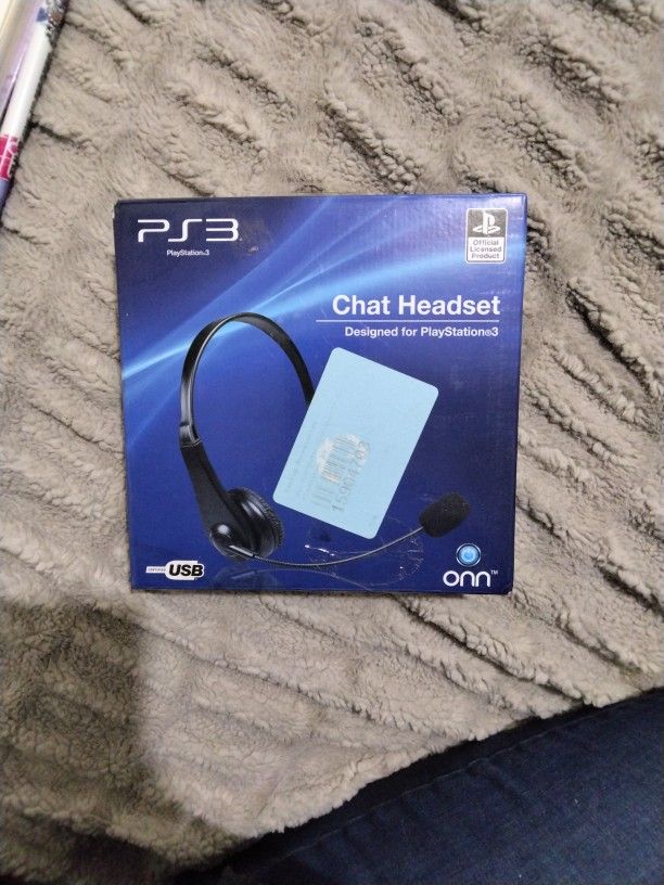 PS3 Chat Headset