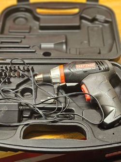 Craftsman 4V Lithium Ion Cordless Screwdriver Kit