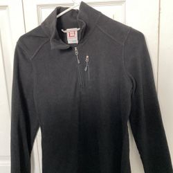 Women New Fleece Pullover Small Size Black
