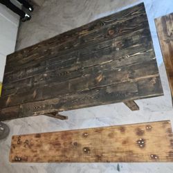 Dining Room Table With Benches OBO