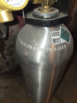 20lb co2 tank new