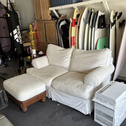 Couch & Ottoman + AC Unit 