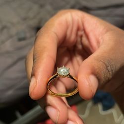 Moissanite Ring 