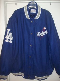 L.A. Dodgers lettermen's Style Jacket...(New)...Size 4XL