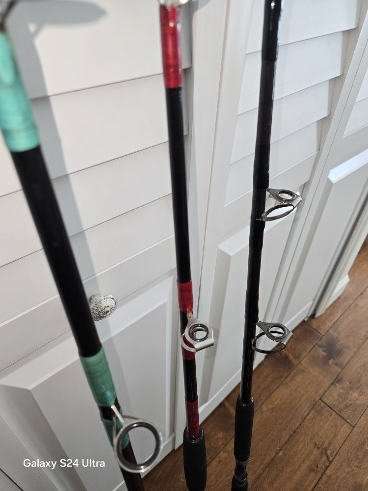 3 Custom Fishing Rods
