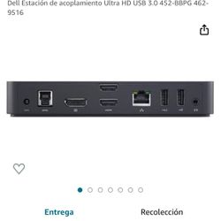 Dell Estación de acoplamiento Ultra HD USB 3.0 452-BBPG (contact info removed)