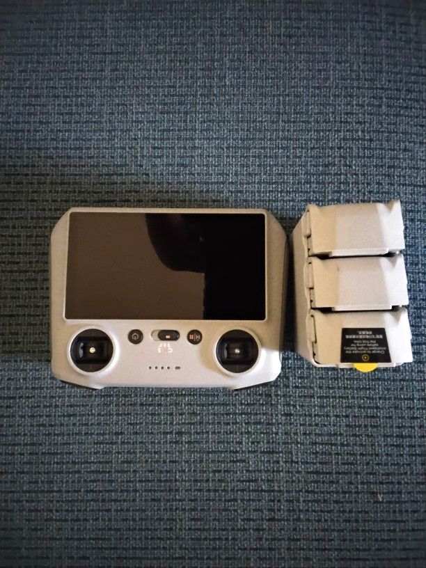 Dji Mini 3 Drone Remote And 3 Batteries