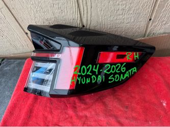 2024 2025 2026 HYUNDAI SONATA RIGHT SIDE TAIL LIGHT OEM USED
