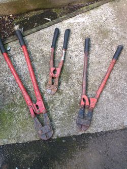 Set of 3 Bolt Cutters