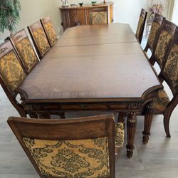 Seats 10!! Table And Chairs