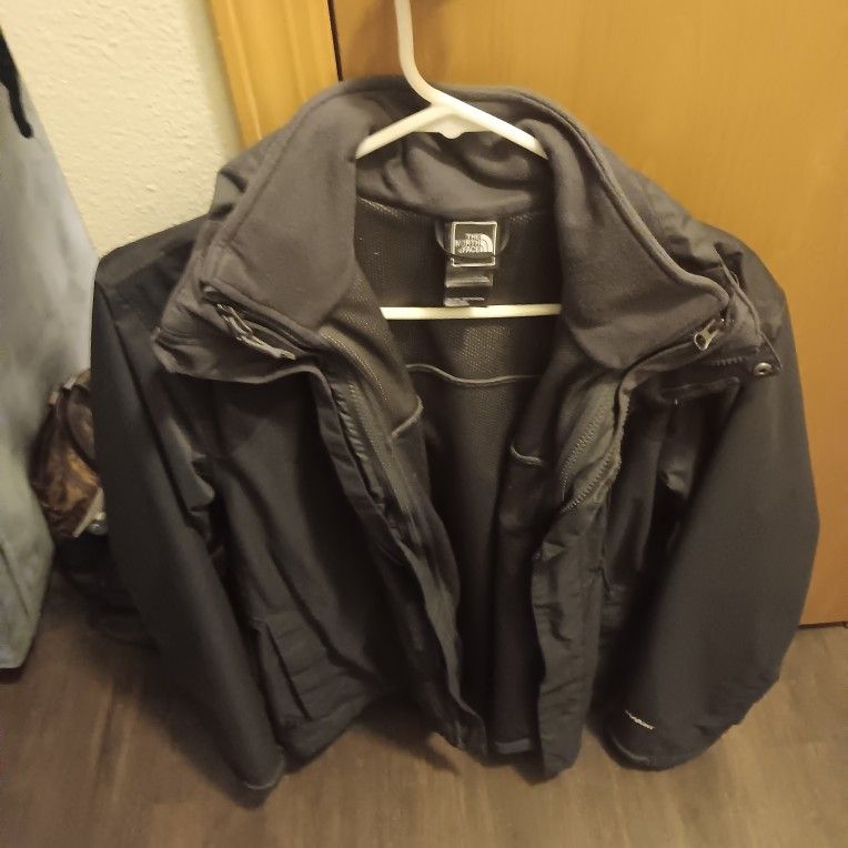 Mens Double Layer Rain Jacket By The North Face Size Small