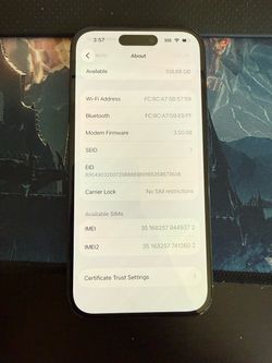 Apple iPhone 15 128GB Unlocked