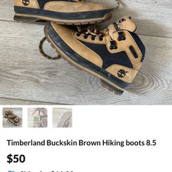 Timberland Buckskin Hiking/Trail Boots Size 13