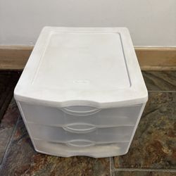 3 Drawer Storage Tower