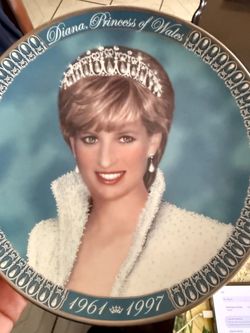 Princess Diana plate
