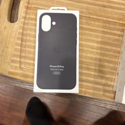 iPhone 16 Plus Silicone MagSafe Black Factory Sealed