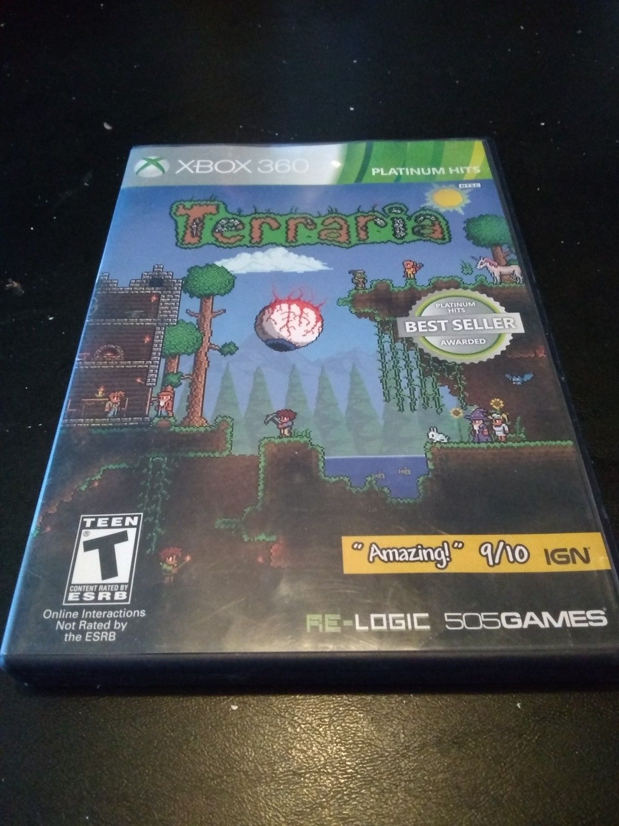 Xbox 360 Terraria game