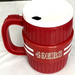 San Francisco Forty Niners 44oc Cooler Barrel Mug 