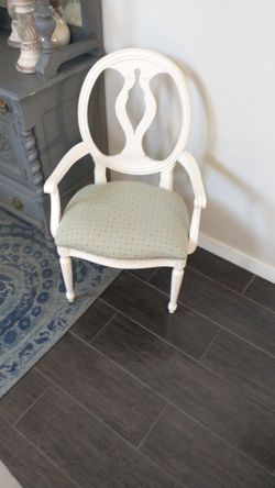 White chair