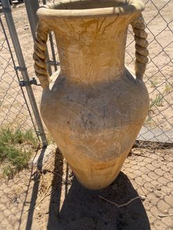 Garden decoration base clay pot 3 '1/2 ft tall