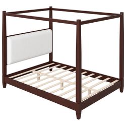 NEW Queen Size Canopy Bed Frame