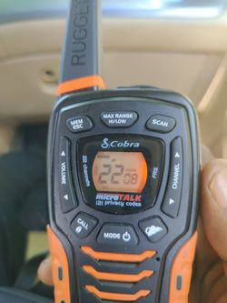 2 cobra 121 privacy channel two way radios fully functional working 35 mile range worked over 50 miles for me
