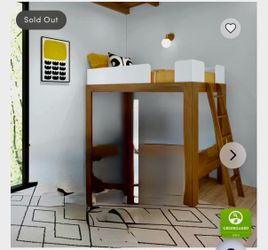 Bunk twin bed