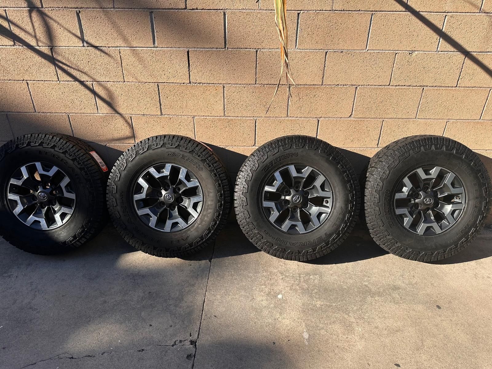 2023 TOYOTA TACOMA RINES Y LLANTAS DE VENTA