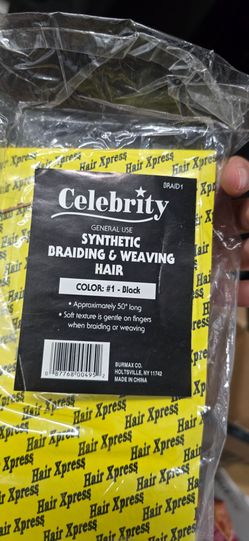 Synthetic hair extensions